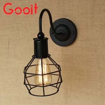 American industry wall lamps Nostalgic Vintage Iron Loft Aisle Wall Lamp For Balcony
American industry wall lamps Nostalgic Vintage Iron Loft Aisle Wall Lamp For Balcony