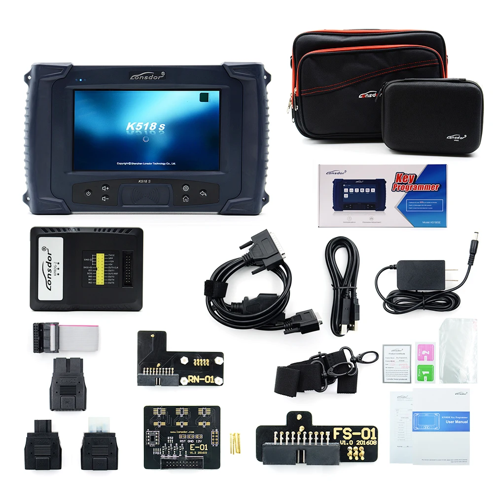 LONSDOR K518S Key Programmer Basic Version with Update for All Makes SKE-LT/SKE-LT-DSTAES 128biSmart Key Emulator
LONSDOR K518S Key Programmer Basic Version with Update for All Makes SKE-LT/SKE-LT-DSTAES 128biSmart Key Emulator
