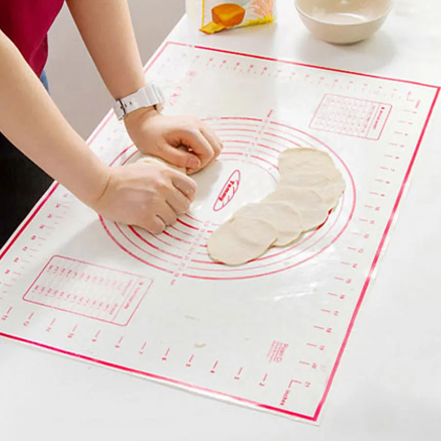 40*60cm Red Black Knead Silicone Pad Large Chopping Board Plate Pad Rolling Dough Pastry Pasta Cooking Tools Kitchen Accessories
40*60cm Red Black Knead Silicone Pad Large Chopping Board Plate Pad Rolling Dough Pastry Pasta Cooking Tools Kitchen Accessories