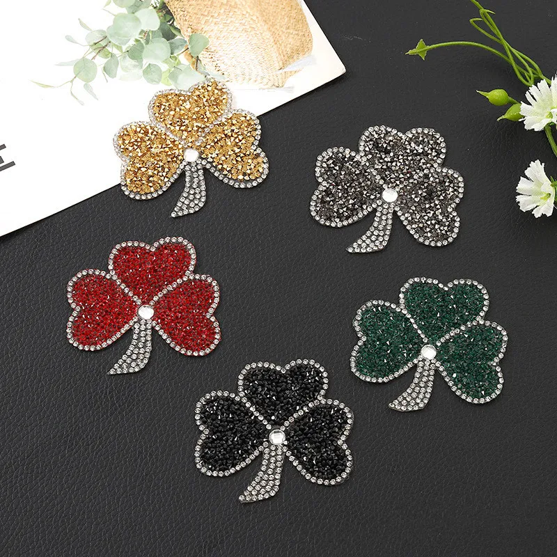 10pcs design hotfix rhinestones heat transfer lady Clover iron on DIY motifs patches flower applique for kids garment bag shoe
10pcs design hotfix rhinestones heat transfer lady Clover iron on DIY motifs patches flower applique for kids garment bag shoe