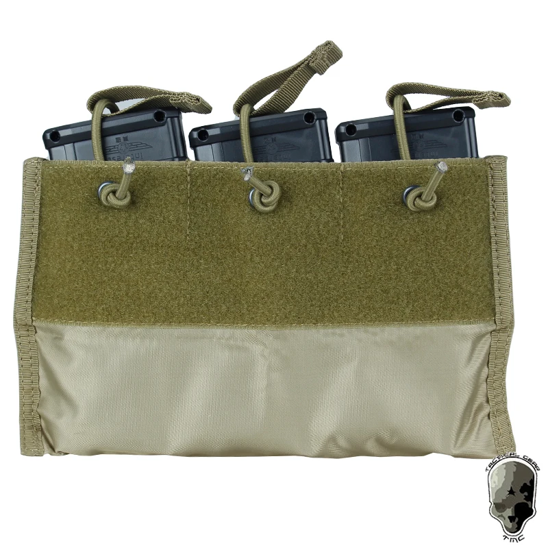 TMC 25x15CM Inner Triple Magazine Pouch for 6094 Plate Carrier Hook & Loop Wargame Mag Pouch Combat Gear TMC1563-KK Khaki
TMC 25x15CM Inner Triple Magazine Pouch for 6094 Plate Carrier Hook & Loop Wargame Mag Pouch Combat Gear TMC1563-KK Khaki