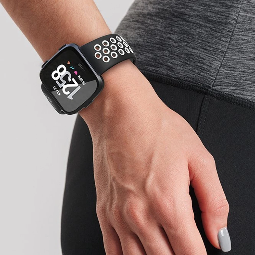 fitbit versa breathable bands