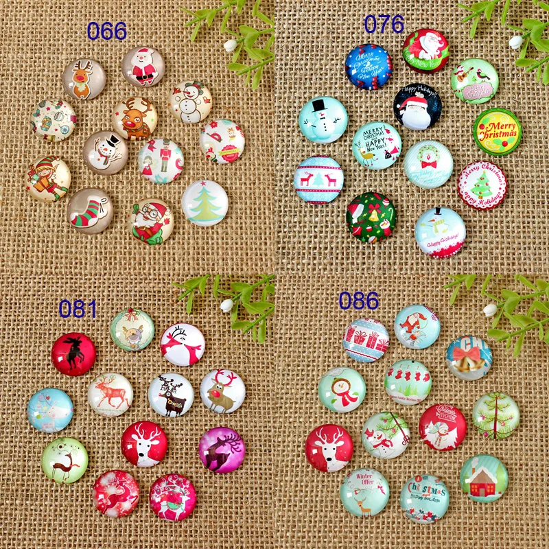 8-50mm Photo Glass Cabochons Christmas Series Mixed Color Cabochons For DIY Bracelet Earrings Necklace Bracelet Base Settings
8-50mm Photo Glass Cabochons Christmas Series Mixed Color Cabochons For DIY Bracelet Earrings Necklace Bracelet Base Settings