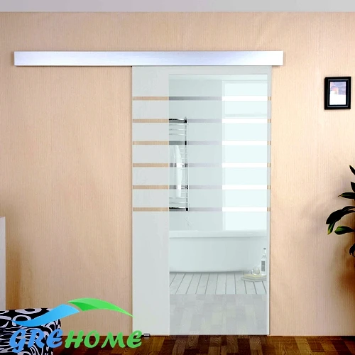 Image 6.6 FT Aluminium alloy glass interior barn door track