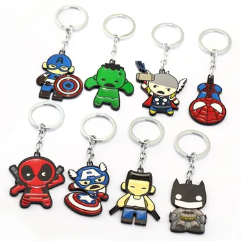 bulk wholesale Super Hero Superhero Captain America&Deadpool cartoon figure Key Chain Holder Keyring Porte clef Gift Souvenirs
bulk wholesale Super Hero Superhero Captain America&Deadpool cartoon figure Key Chain Holder Keyring Porte clef Gift Souvenirs