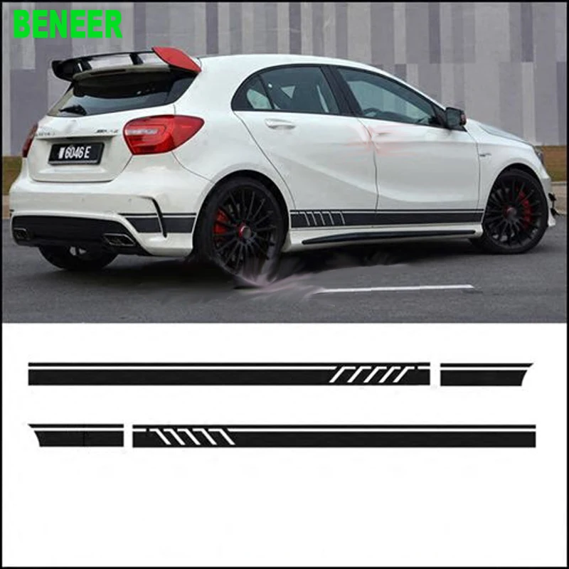 2pcs car body decoration sticker For Mercedes benz AMG w204 w211 W210 CLK c180 e200 CLA GLK GLE GLA A180 A B C E class A45
2pcs car body decoration sticker For Mercedes benz AMG w204 w211 W210 CLK c180 e200 CLA GLK GLE GLA A180 A B C E class A45