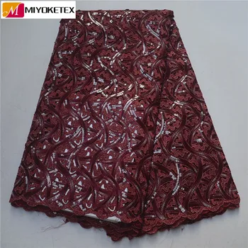 High Quality French Tulle African Lace Fabric With Sequins Embroidered Nigerian Mesh Net Lace Fabrics For Wowen Dress PSA578-1
High Quality French Tulle African Lace Fabric With Sequins Embroidered Nigerian Mesh Net Lace Fabrics For Wowen Dress PSA578-1