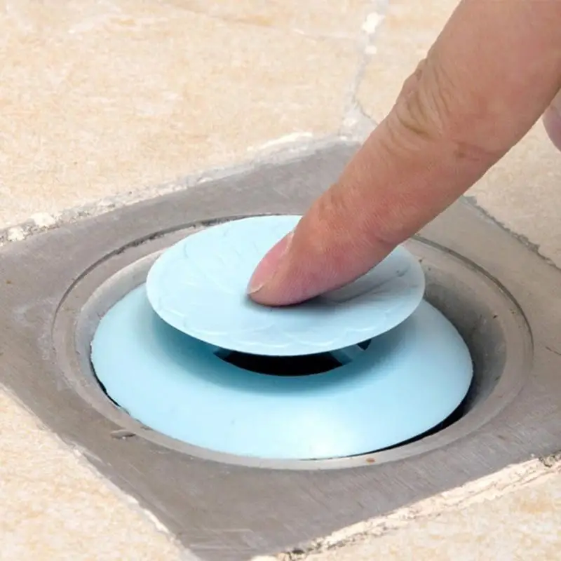 Rubber Circle Silicone Sink Strainer Filter Water Stopper Floor Drain Hair Bathtub Plug Bathroom Kitchen Cute Deodorant Stopper
Rubber Circle Silicone Sink Strainer Filter Water Stopper Floor Drain Hair Bathtub Plug Bathroom Kitchen Cute Deodorant Stopper