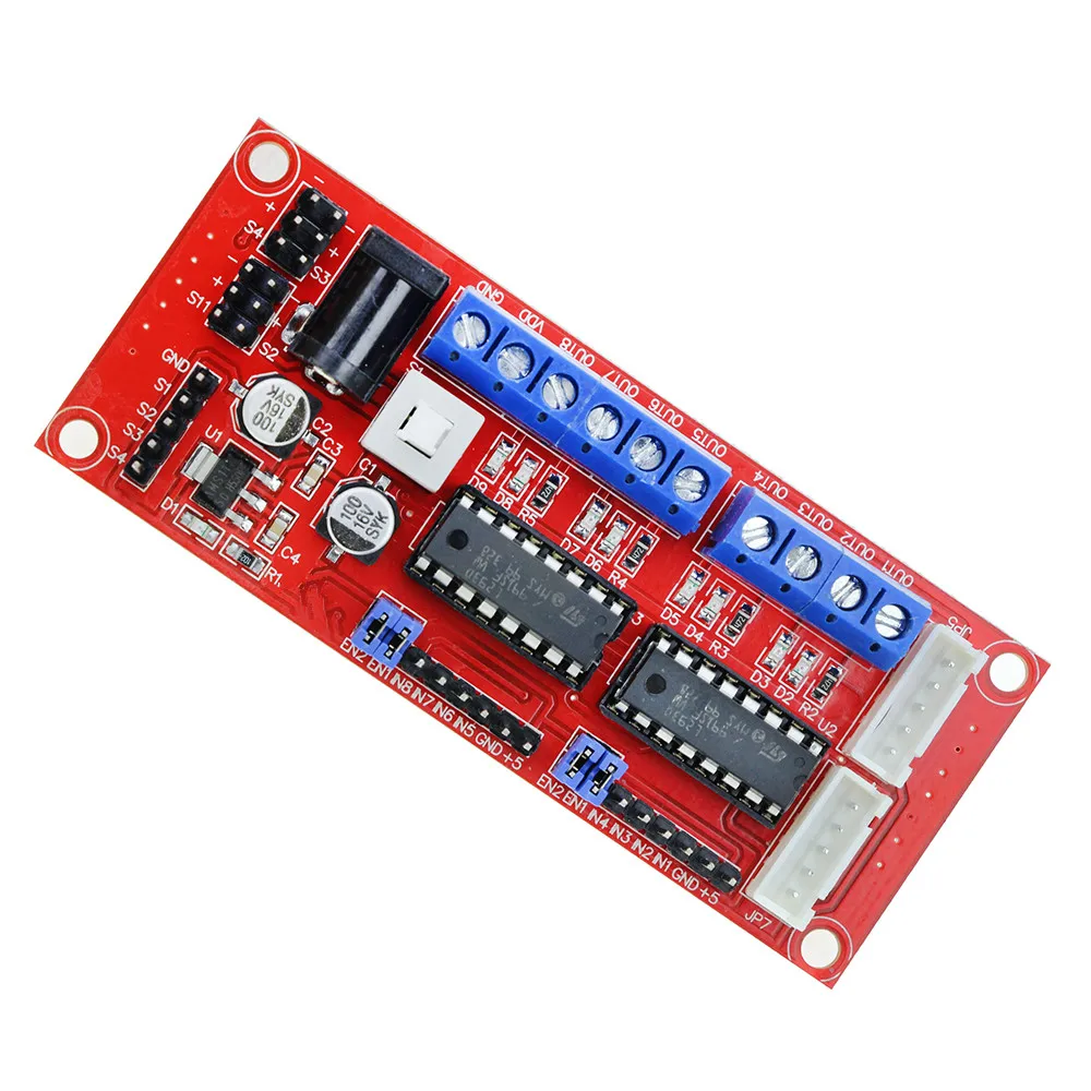 4 DC Motor Driver Module / 4WD Car / L293D Module Smart Car Robot for arduino Diy Kit
4 DC Motor Driver Module / 4WD Car / L293D Module Smart Car Robot for arduino Diy Kit