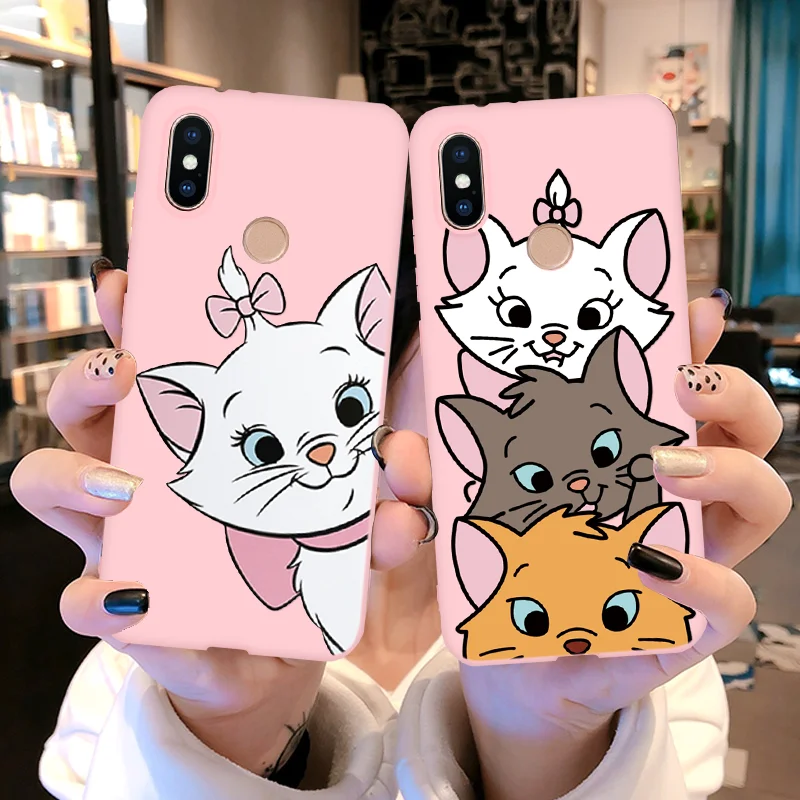 Cartoon Cat Case For Xiaomi Mi 8 Lite 9 A1 A2 Lite Pink Matte TPU Cover For Xiaomi Redmi 5 Plus 5A 6 Pro 6A 4A 4X Silicone Coque
Cartoon Cat Case For Xiaomi Mi 8 Lite 9 A1 A2 Lite Pink Matte TPU Cover For Xiaomi Redmi 5 Plus 5A 6 Pro 6A 4A 4X Silicone Coque
