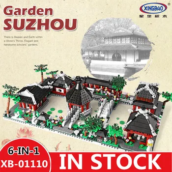 H&HXY XingBao 01110 Chinese Style Building Series 6 in 1 Chinese Suzhou Garden Model Set Building Blocks Bricks Toys for Childre
H&HXY XingBao 01110 Chinese Style Building Series 6 in 1 Chinese Suzhou Garden Model Set Building Blocks Bricks Toys for Childre