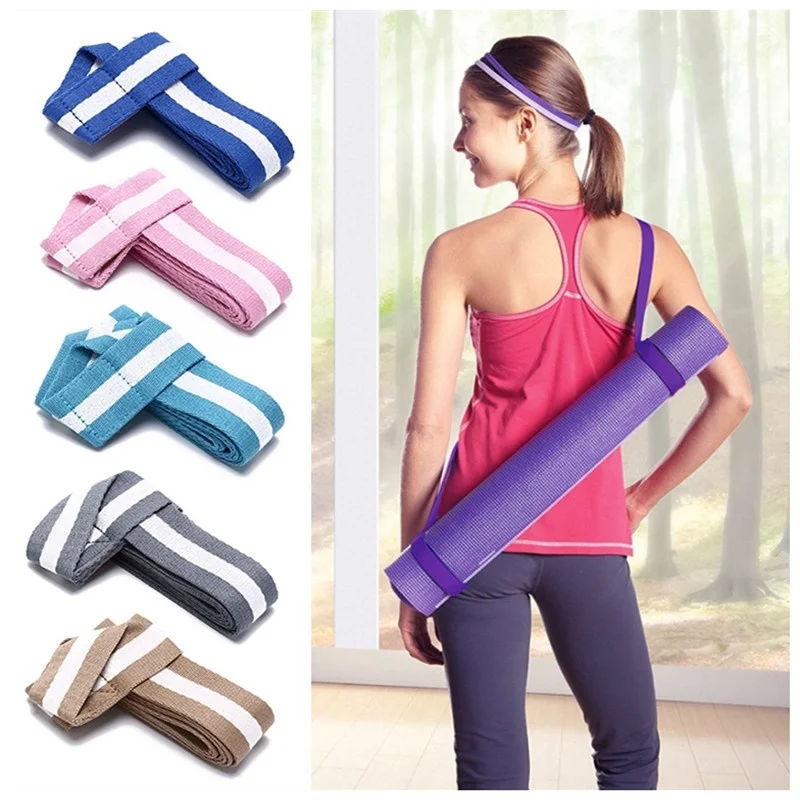 Portable Yoga Mat Sling Sports Canvas Belt Fitness Gym Adjustable Carrier Polyester Cotton Shoulder Carry Strap
Portable Yoga Mat Sling Sports Canvas Belt Fitness Gym Adjustable Carrier Polyester Cotton Shoulder Carry Strap