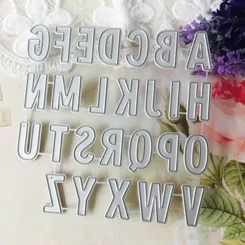 26pcs/Set Uppercase Lowercase Alphabet Letters Metal Cutting Dies Stencils for DIY Scrapbooking Embossing Cards 2018 New
26pcs/Set Uppercase Lowercase Alphabet Letters Metal Cutting Dies Stencils for DIY Scrapbooking Embossing Cards 2018 New
