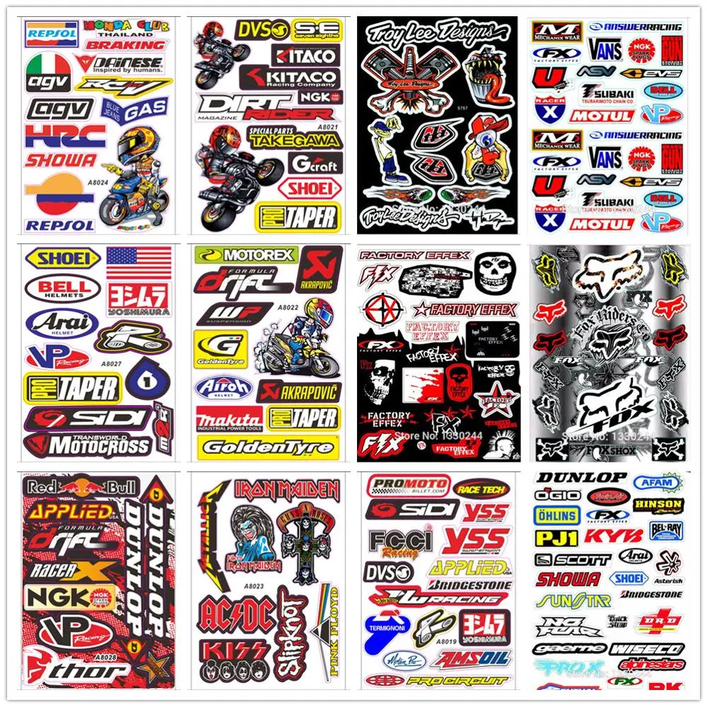 A4 Size Fox Head Skull Glossy Film Stickers For Motorcycle BIKE CAR UNIT SCOOTER FUNNY DECALS Waterproof PVC Whole Set STICKERS
A4 Size Fox Head Skull Glossy Film Stickers For Motorcycle BIKE CAR UNIT SCOOTER FUNNY DECALS Waterproof PVC Whole Set STICKERS