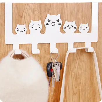 Cartoon Stainless Metal Door After Clothing Hooks Door Seamless Hanging Handbag Hook Hanger For Keys
Cartoon Stainless Metal Door After Clothing Hooks Door Seamless Hanging Handbag Hook Hanger For Keys