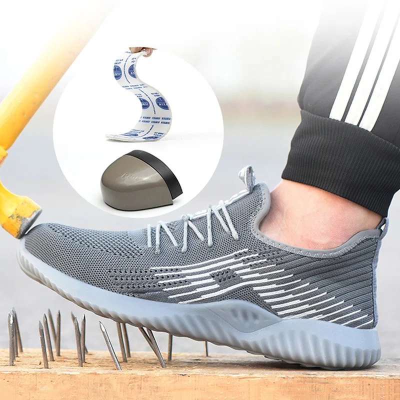 Work Safety Shoes Men Shoes Steel Toe Safety Boot Anti-puncture Work Boots Men Casual Shoes Slip-on Male Shoes Adult Plus Size
Work Safety Shoes Men Shoes Steel Toe Safety Boot Anti-puncture Work Boots Men Casual Shoes Slip-on Male Shoes Adult Plus Size