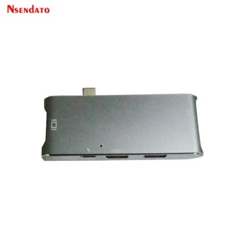 Type-C USB 3.0 Combo Converter 4K Displays USB3.0 Hub For HDMI Micro SD TF SDHC Card Reader Multi-Port Adapter For MacBook PC
Type-C USB 3.0 Combo Converter 4K Displays USB3.0 Hub For HDMI Micro SD TF SDHC Card Reader Multi-Port Adapter For MacBook PC