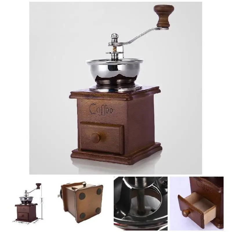 Coffee Spice Grinder Hand Grinding Machine Handle Crank Roller Drive Grain Burr Mill Tools WXV Sale
Coffee Spice Grinder Hand Grinding Machine Handle Crank Roller Drive Grain Burr Mill Tools WXV Sale