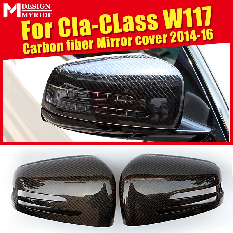 For Mercedes W117 Wing Door Mirror Cover CLA45AMG look 2pcs Carbon fiber Cla class cla180 200 250 1:1 Replacement OEM-Fit 14-16
For Mercedes W117 Wing Door Mirror Cover CLA45AMG look 2pcs Carbon fiber Cla class cla180 200 250 1:1 Replacement OEM-Fit 14-16