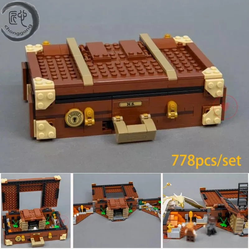 New Newt`s Case of Magical Creatures fit Harry Potter Fantastic Beasts 75952 Building Blocks bricks Kids diy Toys Gifts
New Newt`s Case of Magical Creatures fit Harry Potter Fantastic Beasts 75952 Building Blocks bricks Kids diy Toys Gifts