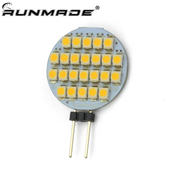 runmade G4 24SMD 2835 LED Yellow Marine Light Bulb Auto Truck Boat RV Light-emitting Diode Round Interior Lamp Panel
runmade G4 24SMD 2835 LED Yellow Marine Light Bulb Auto Truck Boat RV Light-emitting Diode Round Interior Lamp Panel