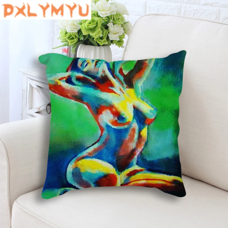 Pillow Case Color Girls Pattern Pillowcase Cotton Linen 18x18 Inches Abstract Oil Painting Pillow Covers
Pillow Case Color Girls Pattern Pillowcase Cotton Linen 18x18 Inches Abstract Oil Painting Pillow Covers
