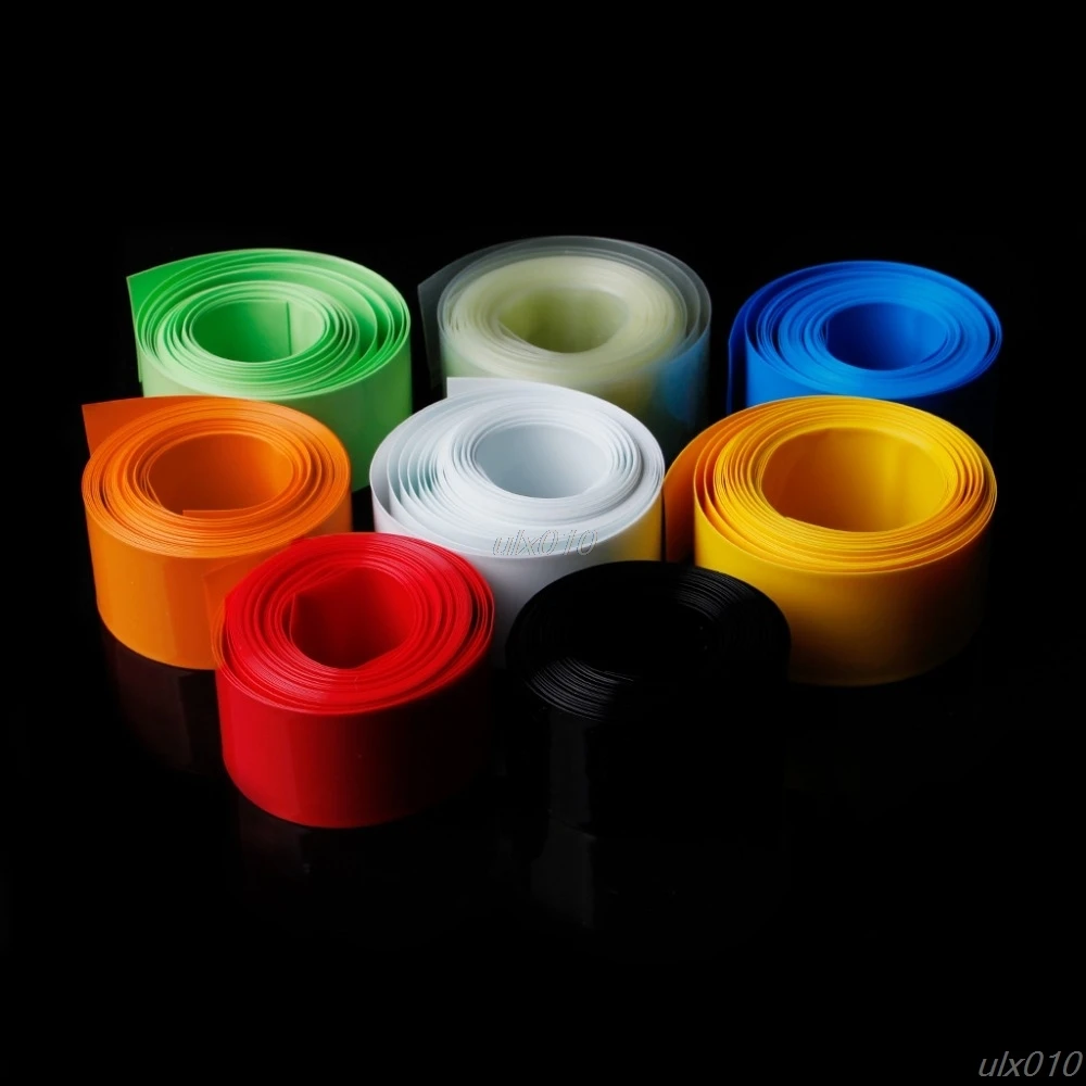 5m PVC Heat Shrink Tubing Tube Wrap Kit For 18650 18500 Battery Flat Round 18.5mm Wiring Accessories S18 Drop ship
5m PVC Heat Shrink Tubing Tube Wrap Kit For 18650 18500 Battery Flat Round 18.5mm Wiring Accessories S18 Drop ship