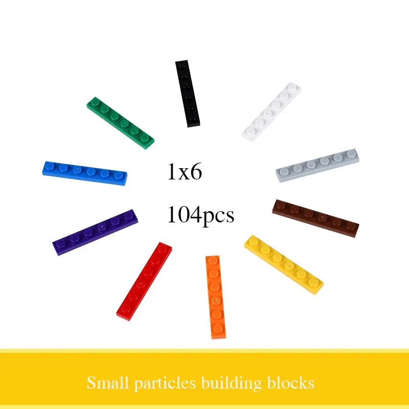 1*6 Dots Thin Small Particles Building Blocks compatible legoings toys DIY MOC Small Blocks Parts Educational Toys for Children
1*6 Dots Thin Small Particles Building Blocks compatible legoings toys DIY MOC Small Blocks Parts Educational Toys for Children