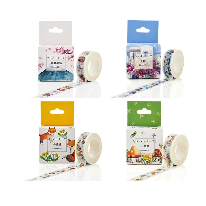 1PC New Creative Little Fox Decorative Washi Tape Diy Scrapbooking Masking Tape School Office Supply Escolar Papelaria 10m*15mm
1PC New Creative Little Fox Decorative Washi Tape Diy Scrapbooking Masking Tape School Office Supply Escolar Papelaria 10m*15mm