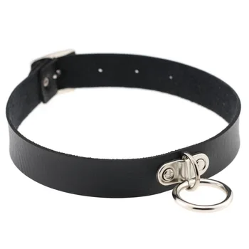 Leather choker collar Round Circle pendant Choker Necklace Women Punk Style chocker Fashion Goth jewelry
Leather choker collar Round Circle pendant Choker Necklace Women Punk Style chocker Fashion Goth jewelry
