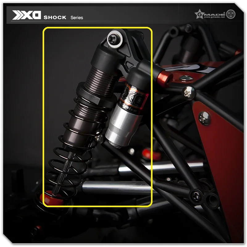 Free Shipping 2pcs GMADE Shock absorbers XD 93mm 103mm Piggy-back Shock absorber for 1/10 RC Car
Free Shipping 2pcs GMADE Shock absorbers XD 93mm 103mm Piggy-back Shock absorber for 1/10 RC Car