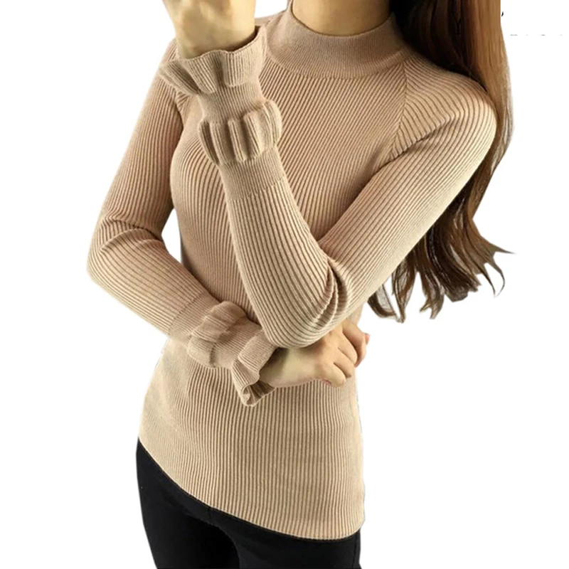 Hot 2018 Autumn Winter Turtleneck Wool Sweater Korean Long Sleeve Slim Warm Pullover Sweaters LJ0643
Hot 2018 Autumn Winter Turtleneck Wool Sweater Korean Long Sleeve Slim Warm Pullover Sweaters LJ0643
