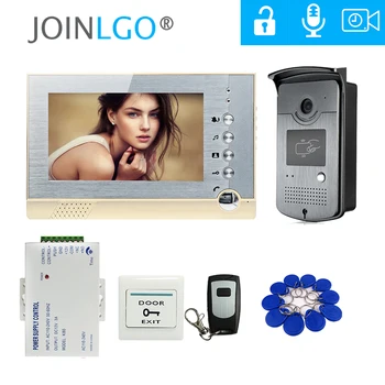 FREE SHIPPING 7" Screen Recording Video Intercom Door Phone Set + Outdoor RFID Access Doorbell Camera + Power + Remote Control
FREE SHIPPING 7" Screen Recording Video Intercom Door Phone Set + Outdoor RFID Access Doorbell Camera + Power + Remote Control