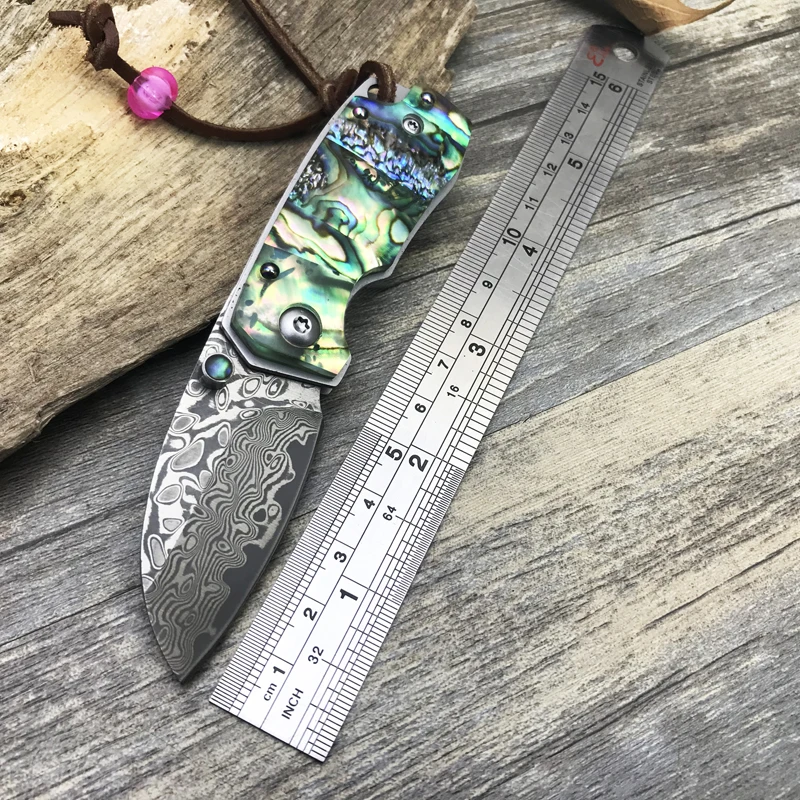 Mini Portable camping survival mini hunting folding knife VG10 Damascus steel outdoor rescue Tactics Knives EDC tools
Mini Portable camping survival mini hunting folding knife VG10 Damascus steel outdoor rescue Tactics Knives EDC tools