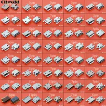 Cltgxdd 40 моделей 40 шт 5pin 7pin микро USB разъем для зарядки порта для Samsung Huawei Lenovo HTC Nokia Tablet PC и т. Д.(China)