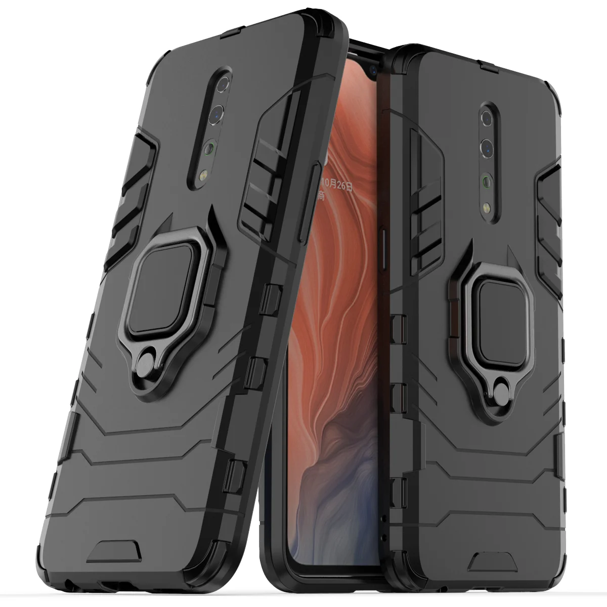 Car Phone Holder Stand For OPPO Reno Z Case Armor TPU Hard PC Back Cover Magnetic Ring Bracket For OPPO Realme C2 3 X K3 A1K
Car Phone Holder Stand For OPPO Reno Z Case Armor TPU Hard PC Back Cover Magnetic Ring Bracket For OPPO Realme C2 3 X K3 A1K