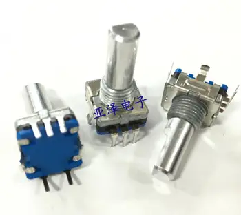 5pcs Taiwan EC11 type encoder, left and right rotation reset switch, detection switch, rotary reset switch, shaft length 18M
5pcs Taiwan EC11 type encoder, left and right rotation reset switch, detection switch, rotary reset switch, shaft length 18M