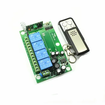 AC85V 250V 110V 220V 240V 4CH RF Wireless Remote Control Relay Switch Security System 315/433MHZ
AC85V 250V 110V 220V 240V 4CH RF Wireless Remote Control Relay Switch Security System 315/433MHZ