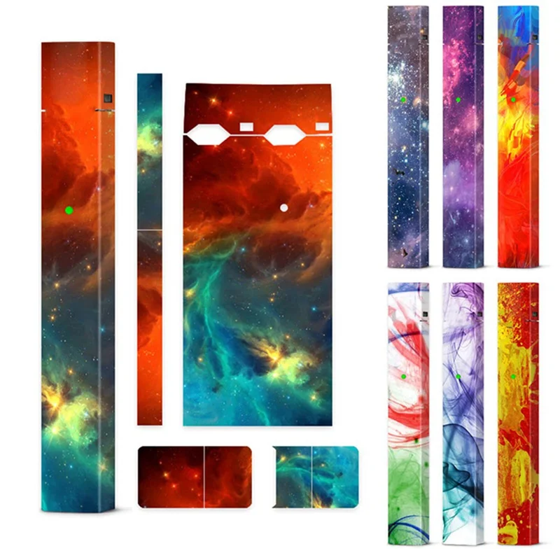 Fashion Skin Colorful Painting Pattern Protector Skin 3M Design Wrapper Vape Accessories Suitable For Juul
Fashion Skin Colorful Painting Pattern Protector Skin 3M Design Wrapper Vape Accessories Suitable For Juul