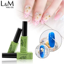 1 pc colle strass UV Gel vernis à ongles adhésifs Super collant vernis clair diamant colle gel(China)