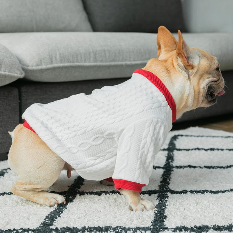 Pet Products Dogs Clothing Fashion Classical Clothes Sweater For French Bulldogs Pugs And Big Dogs Cats
Pet Products Dogs Clothing Fashion Classical Clothes Sweater For French Bulldogs Pugs And Big Dogs Cats