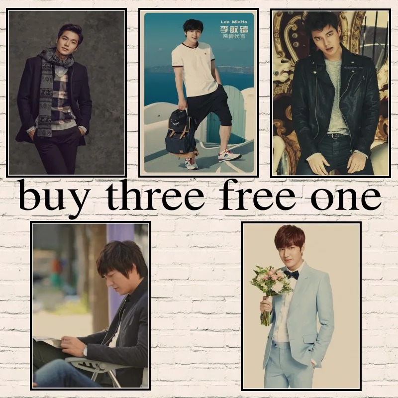 Actor Lee Min Ho Korean famous stars Kraft paper posters Painting Wall Art Home living room Decor Painted wall sticker
Actor Lee Min Ho Korean famous stars Kraft paper posters Painting Wall Art Home living room Decor Painted wall sticker