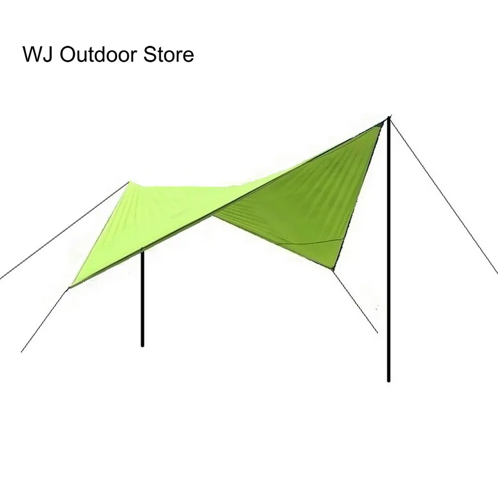 WJ Outdoor fast shades Diamond Flysheet 190T waterproof silver coating large size outdoor rain fly beach tarp
WJ Outdoor fast shades Diamond Flysheet 190T waterproof silver coating large size outdoor rain fly beach tarp