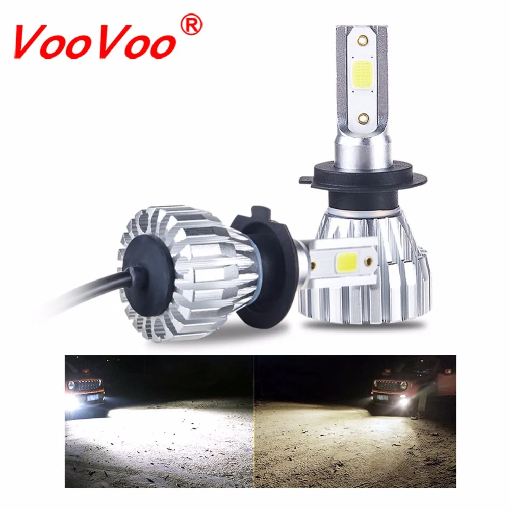 VooVoo 2Pcs H4 Motorcycle LED Headlight Universal H3 H7 H8 H11 9005 HB3 9006 ATV Light Motorbike 4300K 6500K 5000LM Head Lamp
VooVoo 2Pcs H4 Motorcycle LED Headlight Universal H3 H7 H8 H11 9005 HB3 9006 ATV Light Motorbike 4300K 6500K 5000LM Head Lamp