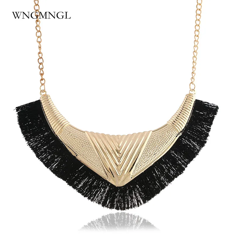 WNGMNGL 2018 New Women Necklace Bohemia 7 Colors Tassel Long Pendant Necklace For Women Maxi Statement Fashion Jewelry Gift
WNGMNGL 2018 New Women Necklace Bohemia 7 Colors Tassel Long Pendant Necklace For Women Maxi Statement Fashion Jewelry Gift
