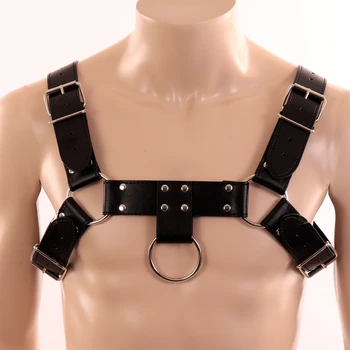 Black LEATHER BELT Punk Goth Chest Bondage Body Harness Leather Garter dance Club Party nightclub Fashion underwear BELT PU
Black LEATHER BELT Punk Goth Chest Bondage Body Harness Leather Garter dance Club Party nightclub Fashion underwear BELT PU