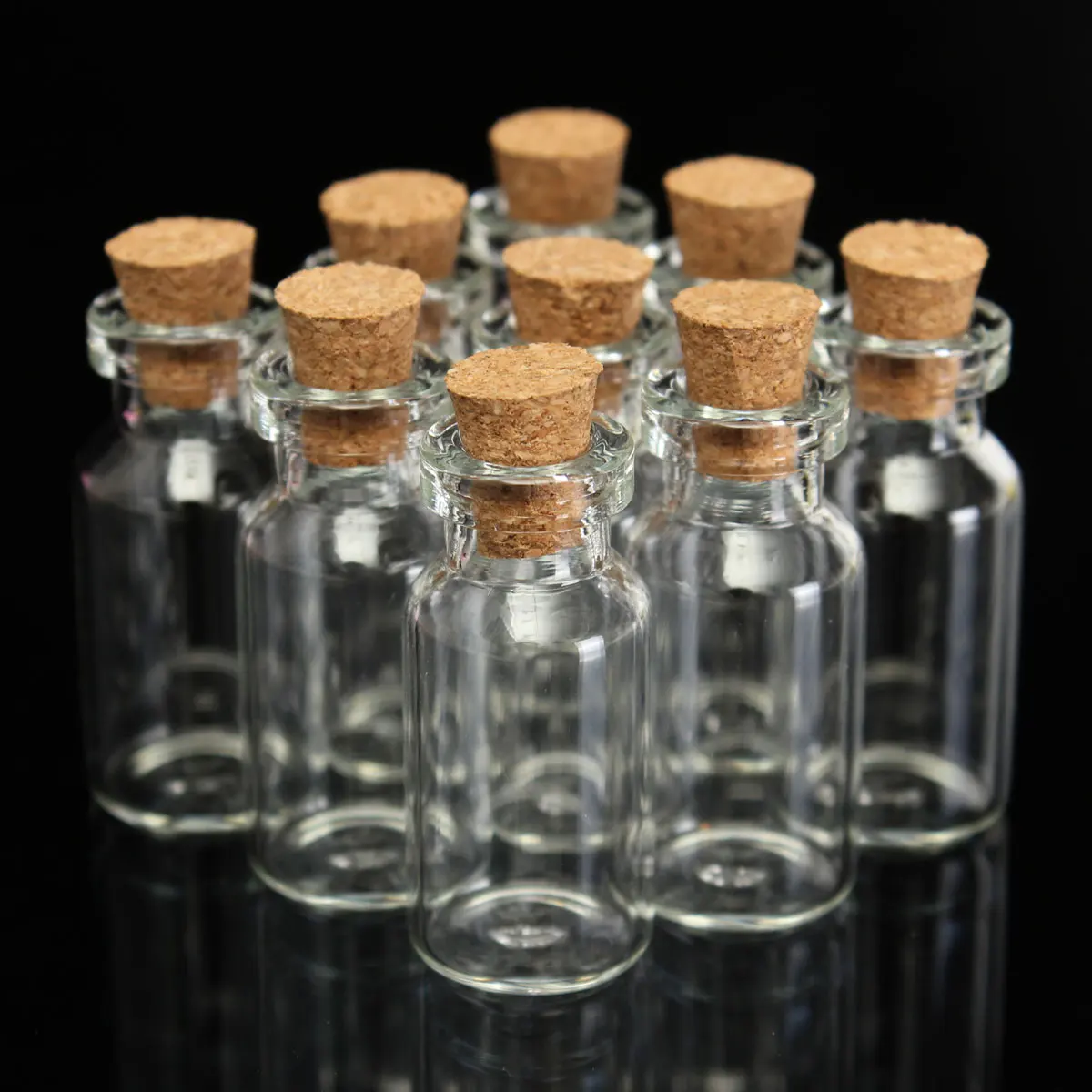 1Pcs Transparent Clear Cute Tiny Mini Empty Cork Glass Bottles Wishing Message Vials Jars Container 2ml DIY Craft Gift 16x35mm
1Pcs Transparent Clear Cute Tiny Mini Empty Cork Glass Bottles Wishing Message Vials Jars Container 2ml DIY Craft Gift 16x35mm