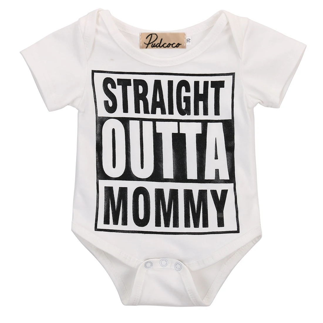 Emmababy 2019 Летняя распродажа ползунки девочка младенец мальчиков Straight Outta мама с