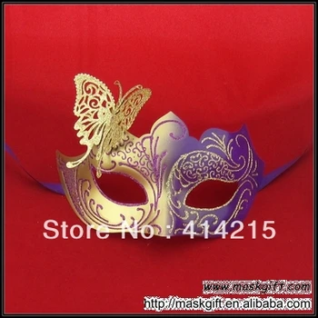 Hot Woman Design Wholesale Unique Purple And Gold Exquisite Luxury Laser Mask Free Shipping
Hot Woman Design Wholesale Unique Purple And Gold Exquisite Luxury Laser Mask Free Shipping