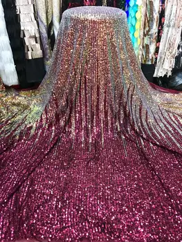 African Lace tulle Fabric 2019 High Quality African Sequin Lace Fabric for wedding aso ebi
African Lace tulle Fabric 2019 High Quality African Sequin Lace Fabric for wedding aso ebi